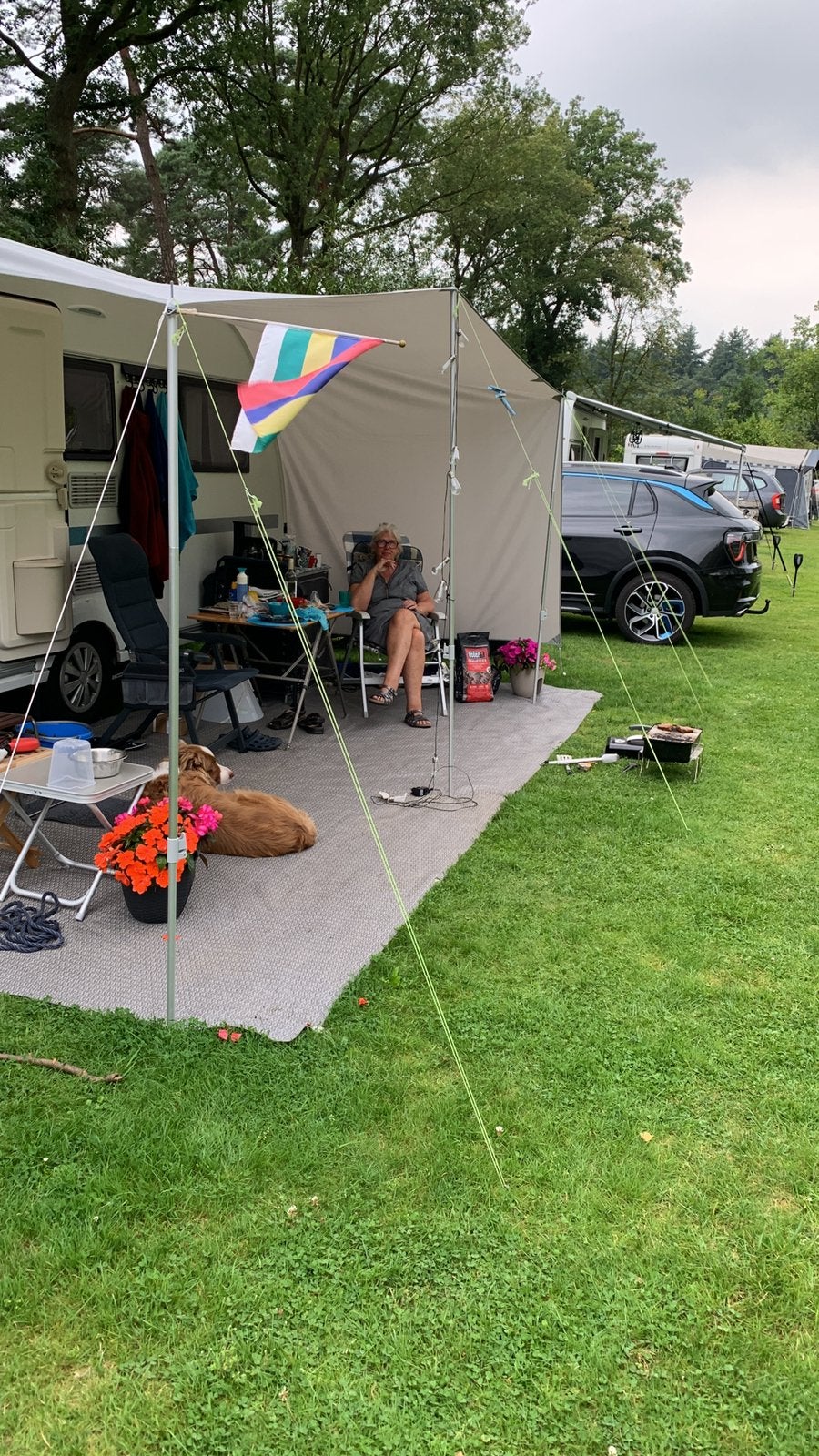 Dorema schuifluifel, Caravans en Kamperen, Ophalen, Zo goed als nieuw