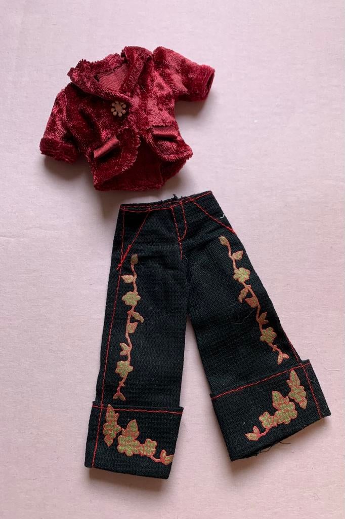 Barbie setje Fashion Fever jaren 90, Verzamelen, Ophalen of Verzenden, Zo goed als nieuw, Kleertjes