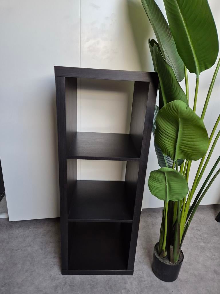 IKEA KALLAX vakkenkast - 3 vakken, Ophalen, Met plank(en), Minder dan 50 cm, Gebruikt