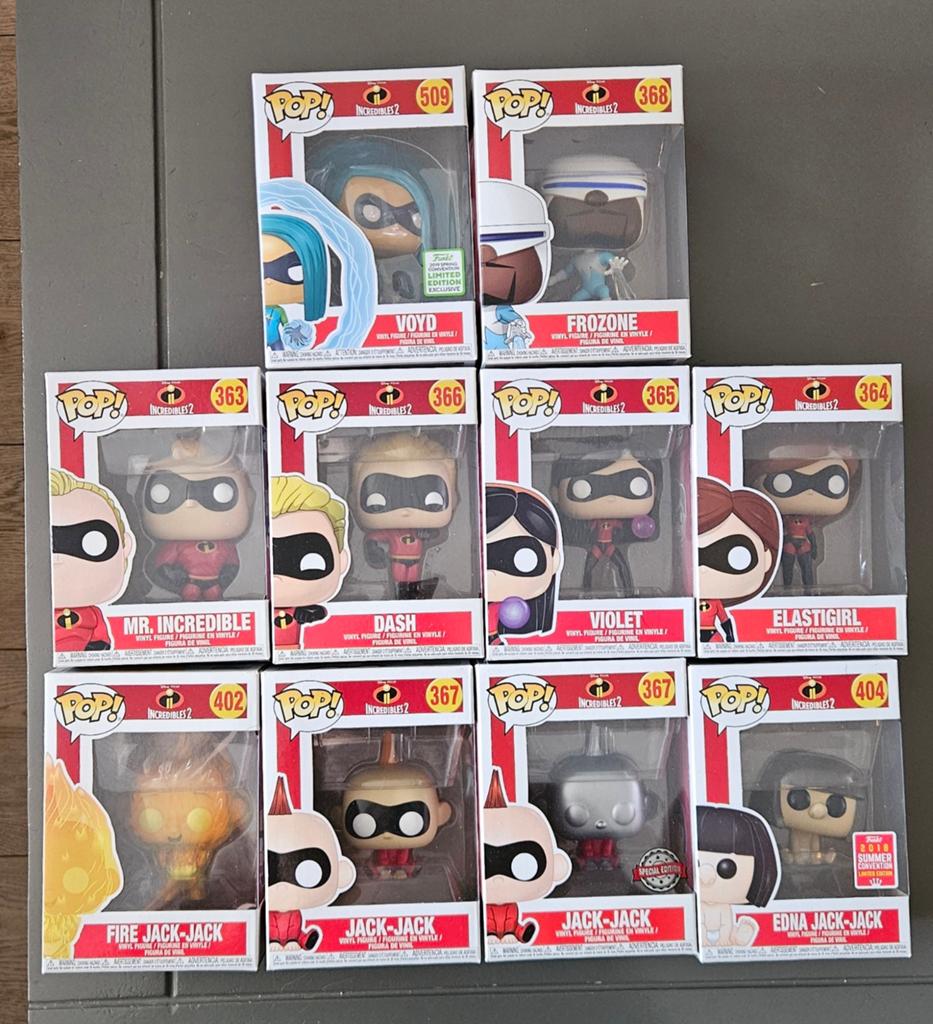 Funko Pop Disney/ Incredibles, Ophalen of Verzenden