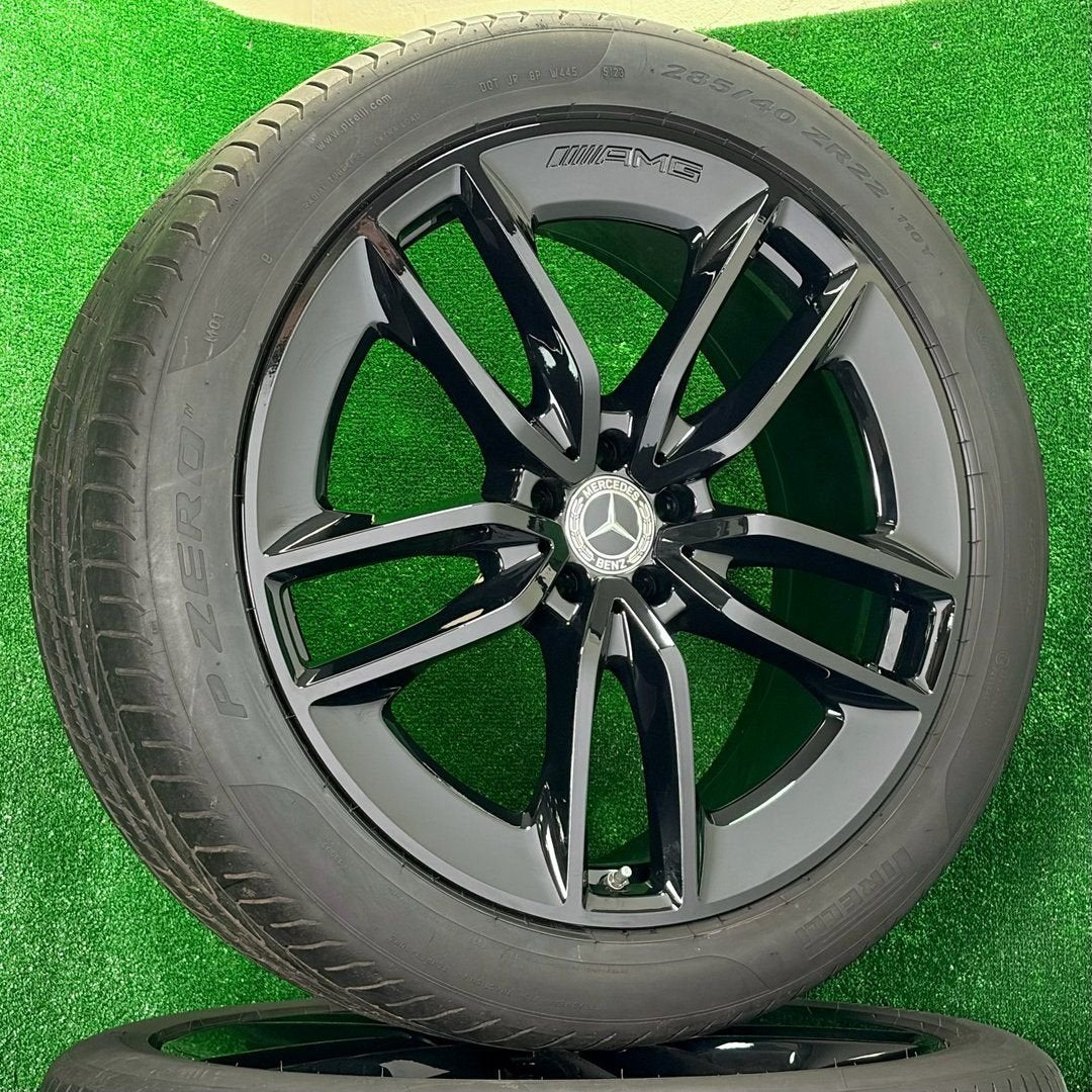 Originele 22 inch Mercedes AMG velgen met banden GLE W167, Gebruikt, -, 285 mm, -