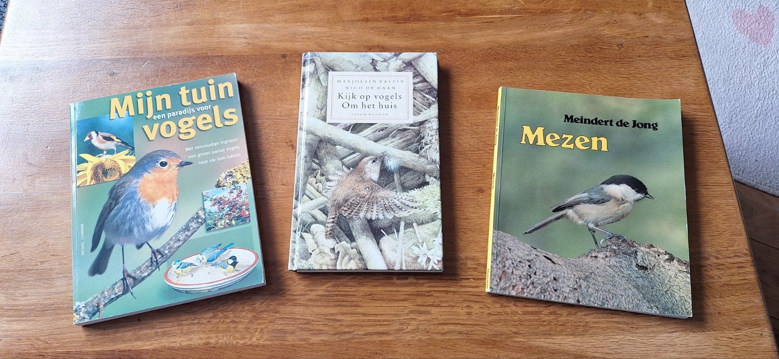 3 vogelboeken met prachtige foto's en tekeningen, Ophalen of Verzenden, Zo goed als nieuw, Vogels