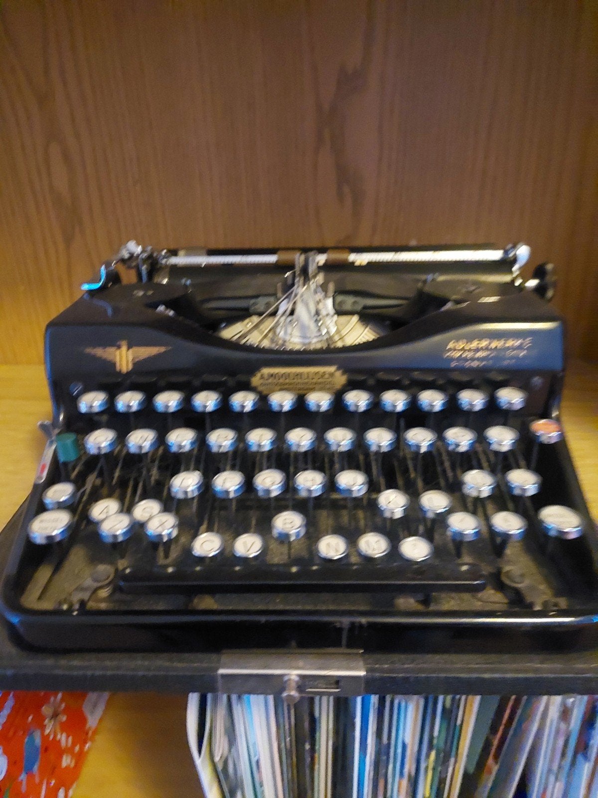 Adler typ machine, Diversen, Ophalen