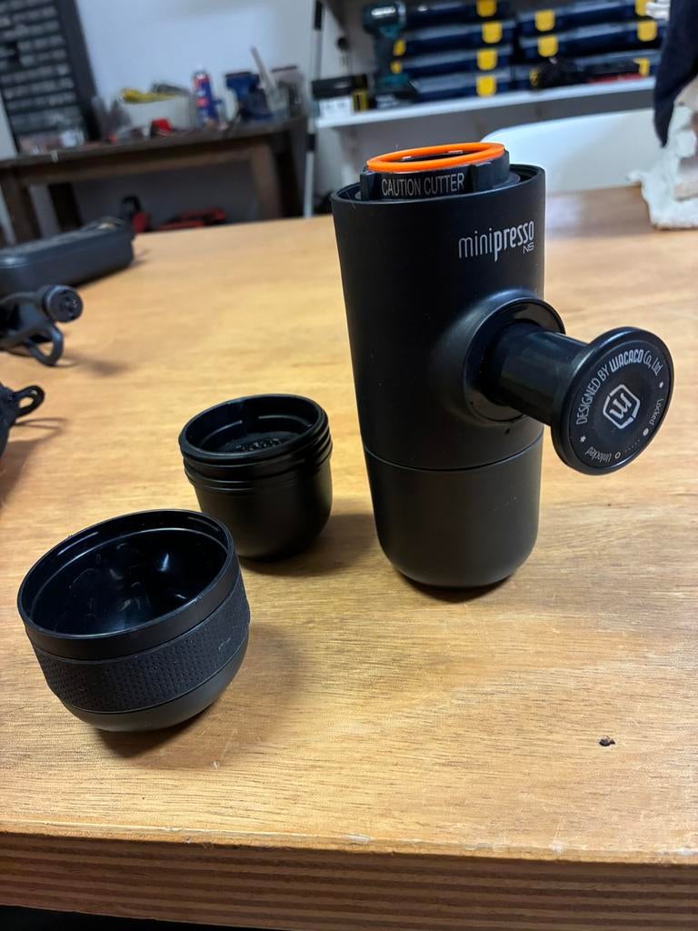 Minipressi, Ophalen of Verzenden, Zo goed als nieuw, Espresso apparaat