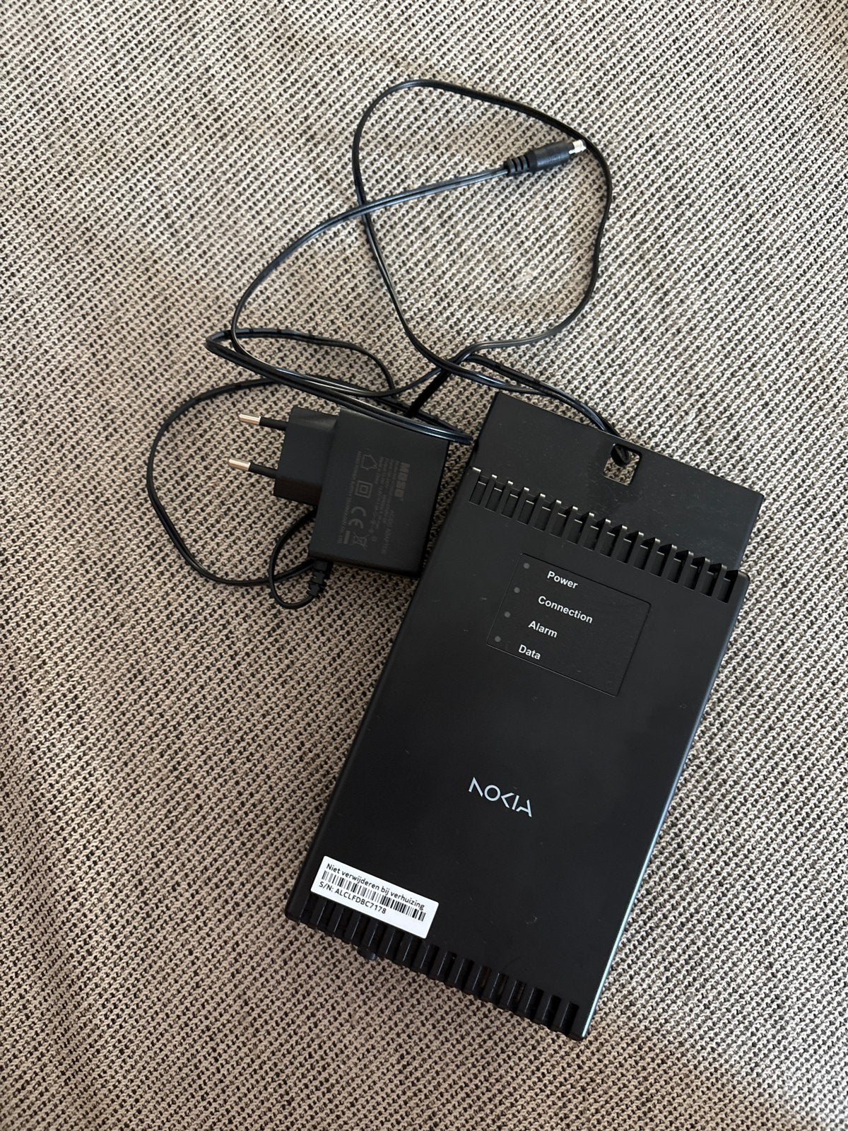 Nokia XGS-PON ONT XS-010x-R KPN Glasvezel Modem, Ophalen, Zo goed als nieuw