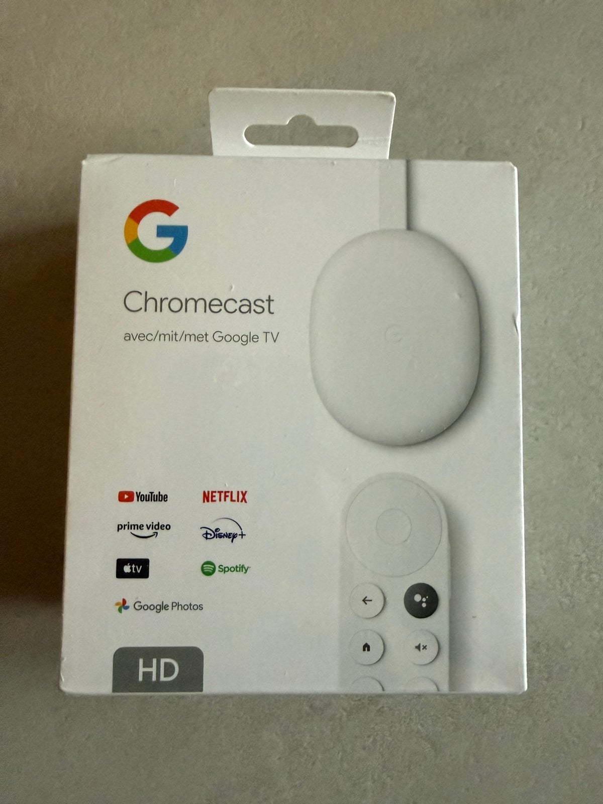 Google Chromecast in folie NIEUW, Audio, Tv en Foto, Mediaspelers, Ophalen of Verzenden, Zo goed als nieuw