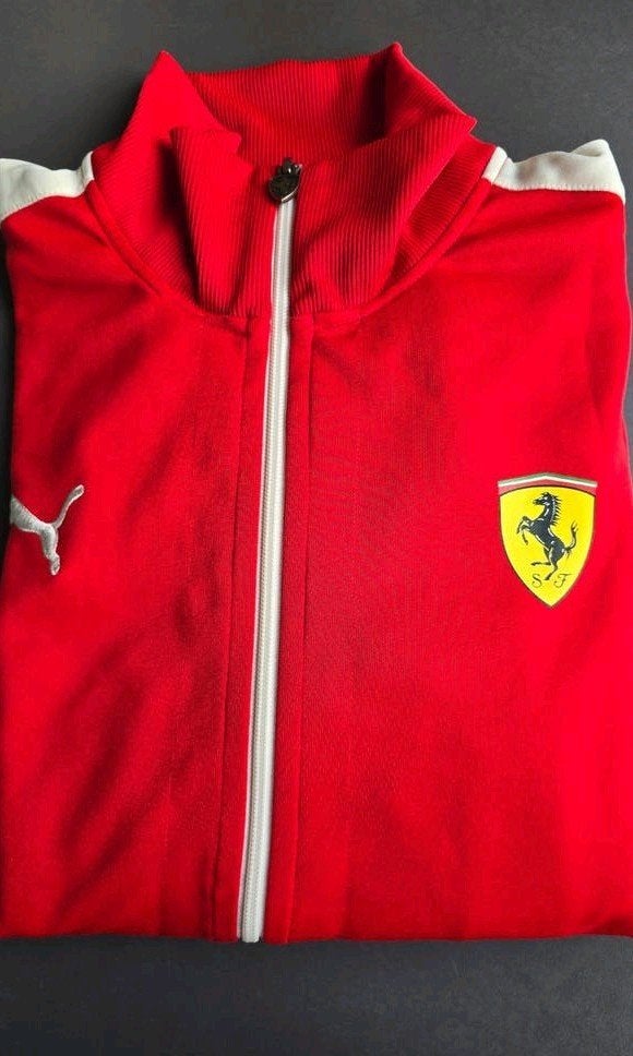 Nieuw Ferrari Puma heren jack - Maat L - Ferrari rood, Maat 52/54 (L), Ferrari Puma, Verzenden, Nieuw