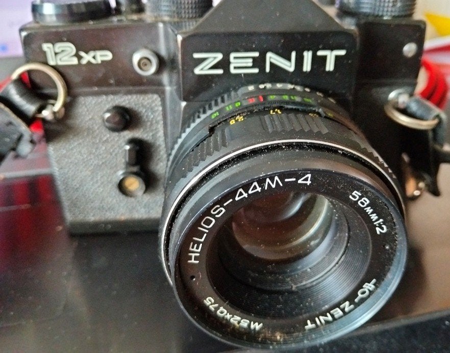 analoog fototoestel zenith xp, Ophalen, Gebruikt, Spiegelreflex, Overige Merken