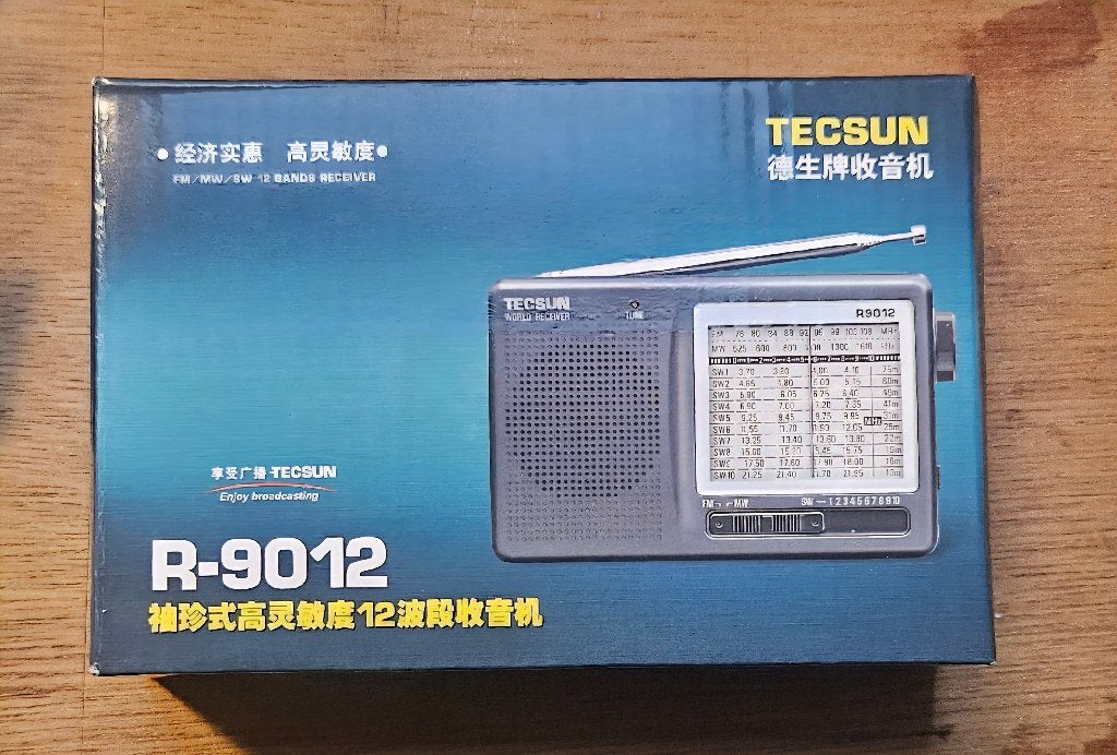Tecsun R-9012 FM/MW/SW 12-bands radio - Nieuw in doos, Audio, Tv en Foto, Ophalen of Verzenden, Nieuw, Wereldontvanger