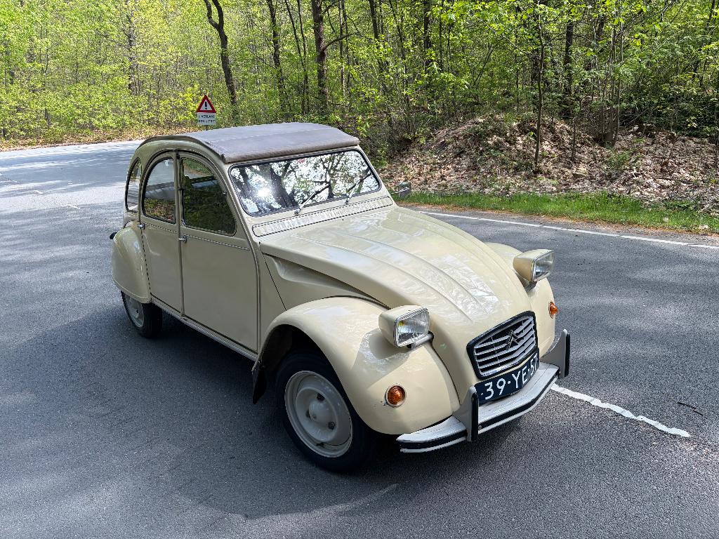 Citroën 2cv6 1977 eend, Voorwielaandrijving, 602 cc, 2CV, Beige
