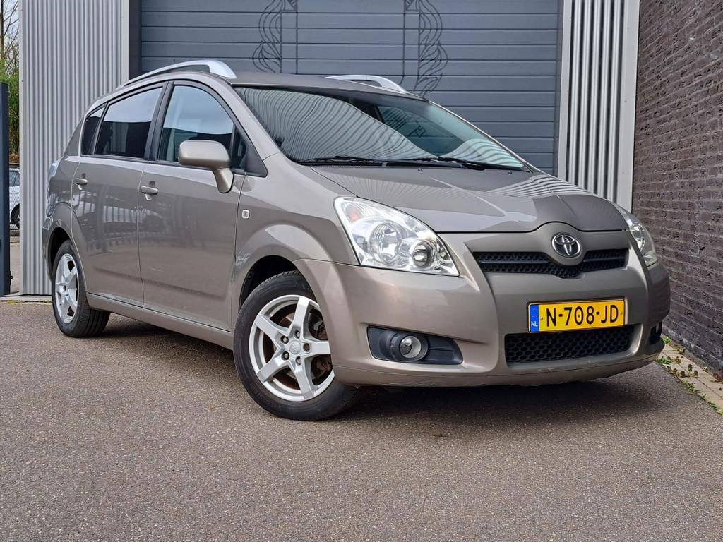 Toyota Verso 1.6 VVT-i Airco, Auto's, Toyota, Gebruikt, 4 cilinders, Bruin, Elektrische ramen