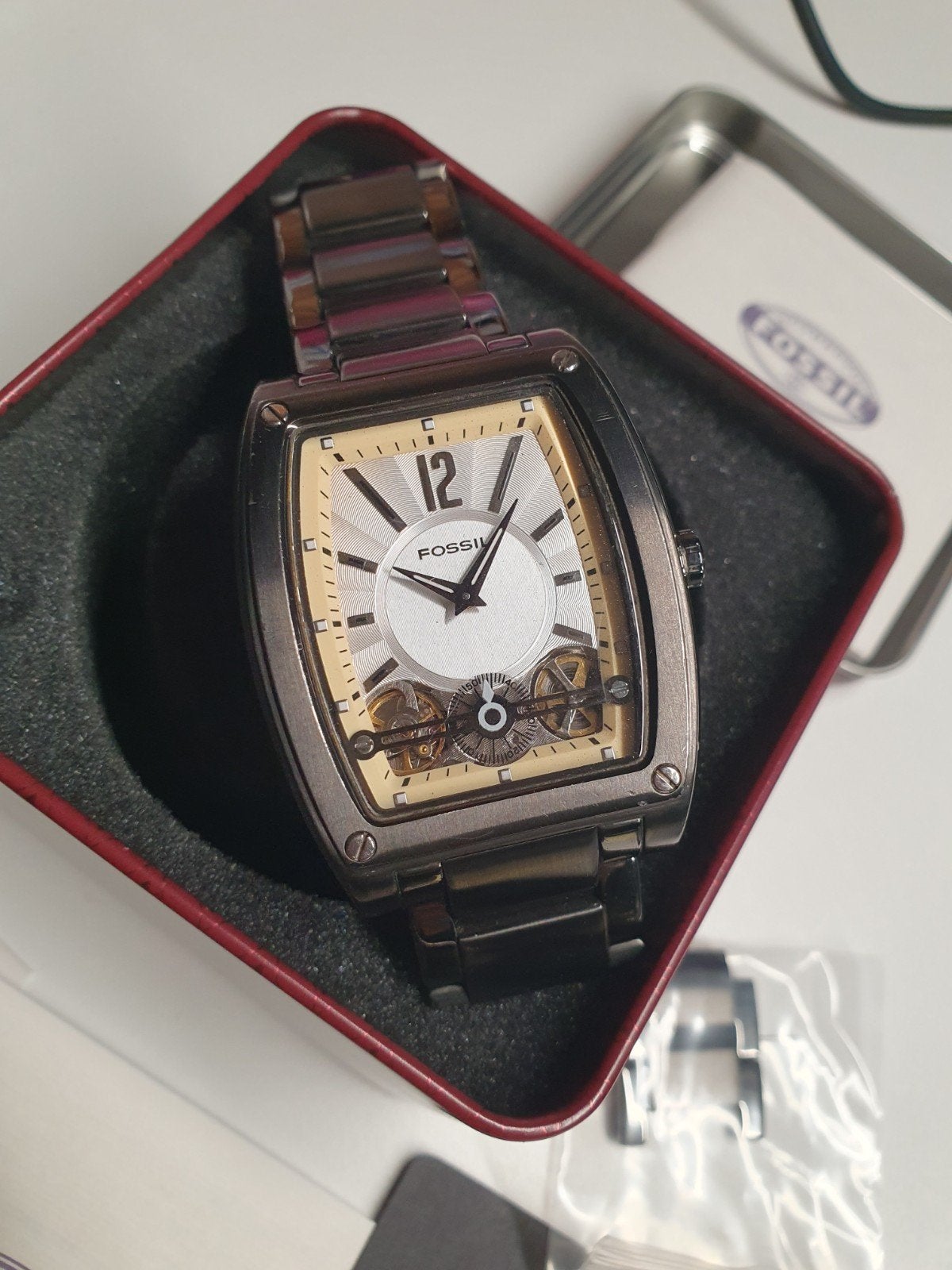 Fossil Twist Arkitekt ME 1005 Semi Automatic, Fossil, IOS, Ophalen of Verzenden, Zo goed als nieuw