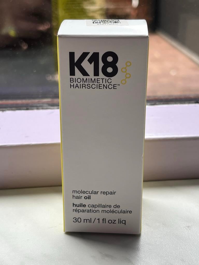 K18 Molecular Repair Hair Oil, Ophalen of Verzenden, Nieuw, Haarverzorger of -hersteller