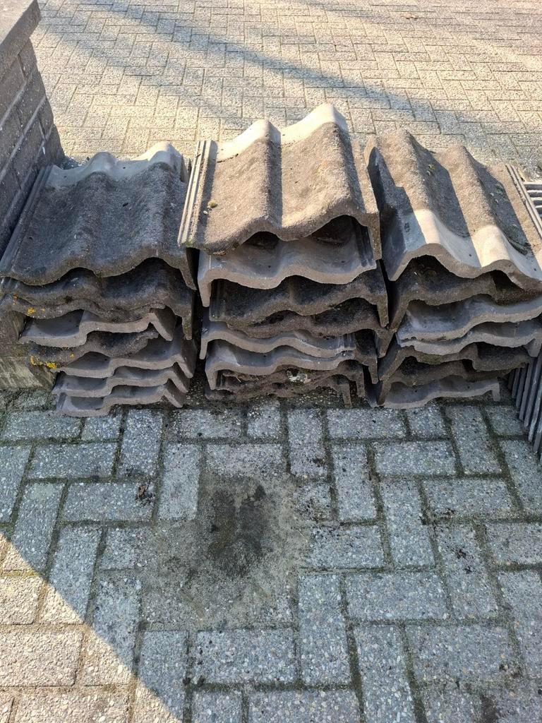 Antraciete Sneldek dakpannen set, Doe-het-zelf en Verbouw, Ophalen
