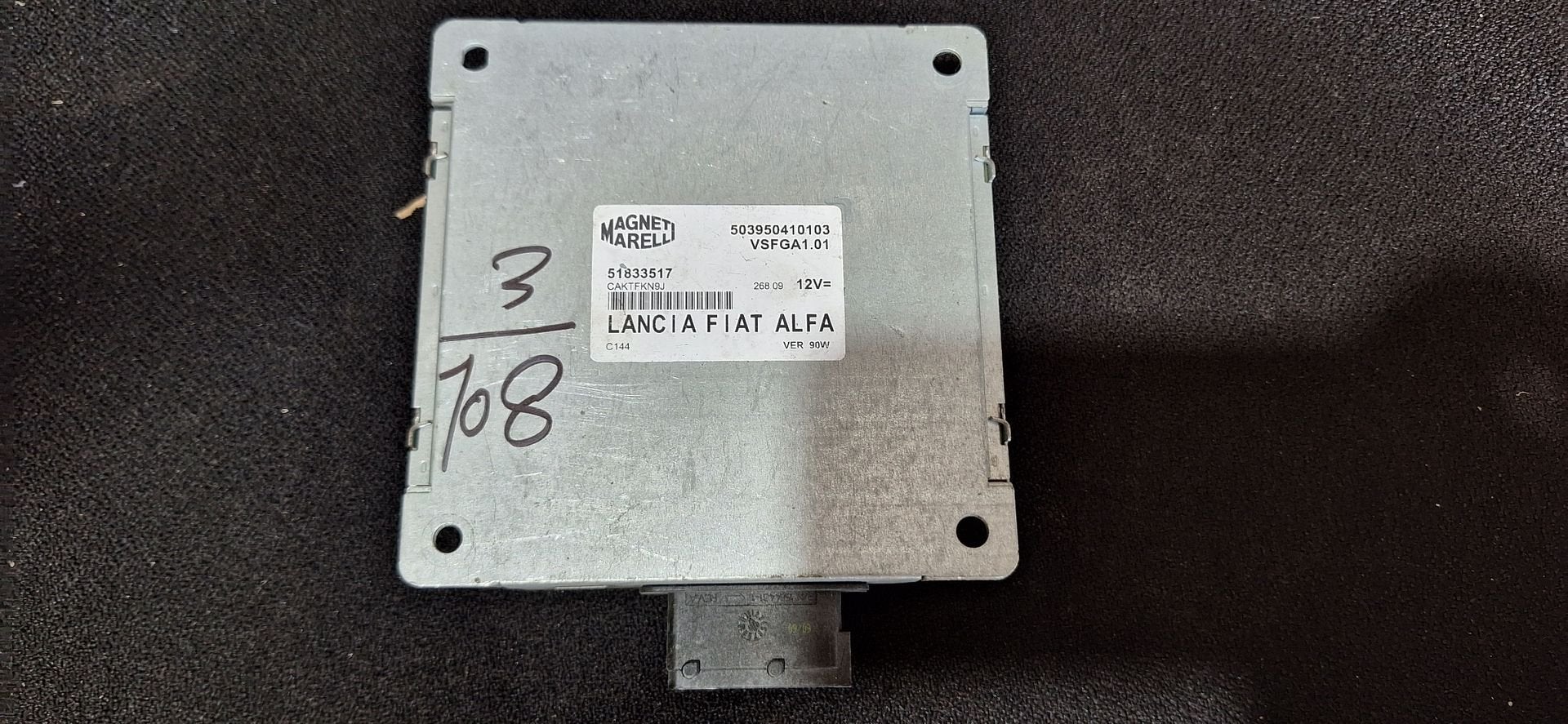 Originele Airbag Stuurmodule Computer Fiat Punto Bravo - 518, Auto-onderdelen, Gebruikt, -, -, Ophalen of Verzenden