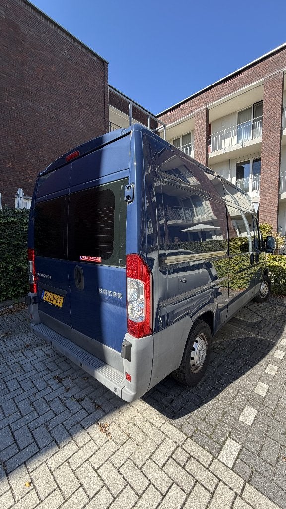 Peugeot Boxer 330 2.2 HDI 120 L2h2 2011, Auto's, Voorwielaandrijving, Dealer onderhouden, Stof, Blauw