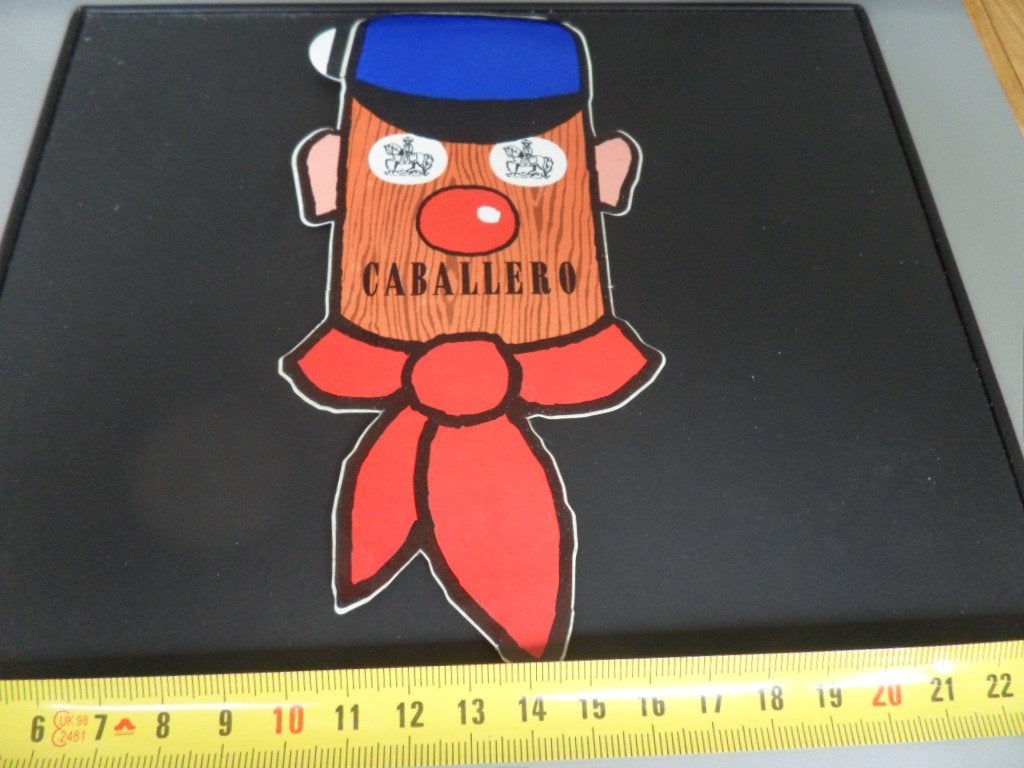 sticker CABALLERO Carnaval BOER, Ophalen, Zo goed als nieuw