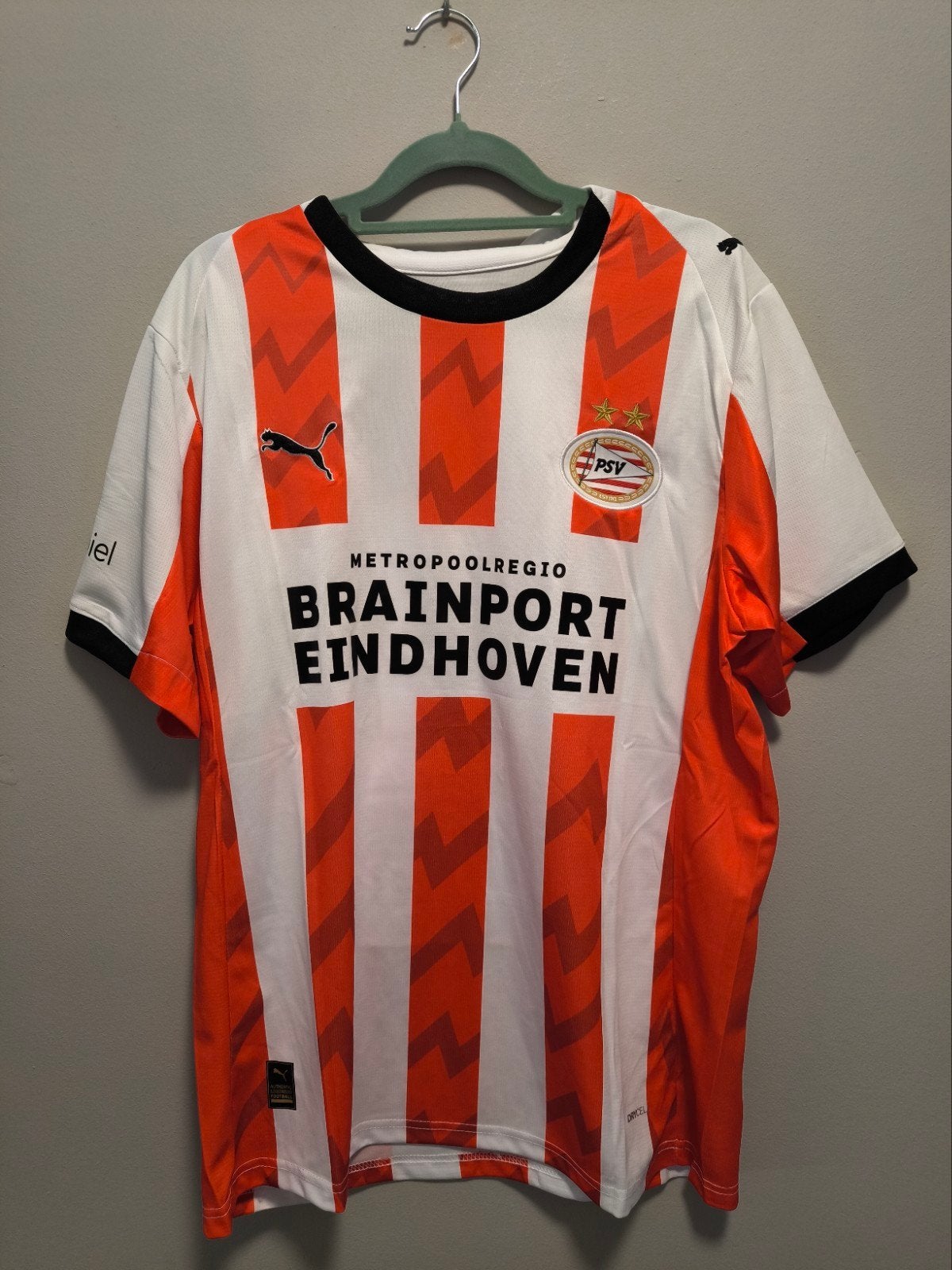 Thuisshirt PSV 2025/26 #31 Noah Fernandez, Maat L, Verzenden, Zo goed als nieuw, Shirt