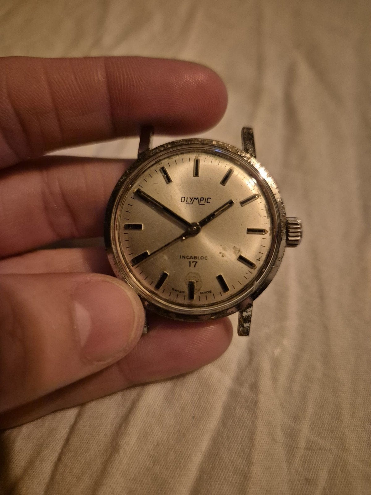 Opwind Olympic horloge, Ophalen of Verzenden, Polshorloge, Overige merken, 1960 of later