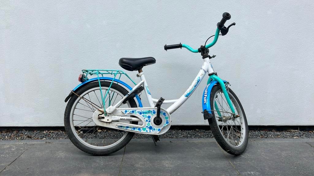 18 inch kinderfiets, Ophalen, Gebruikt, Terugtraprem, 16 tot 20 inch