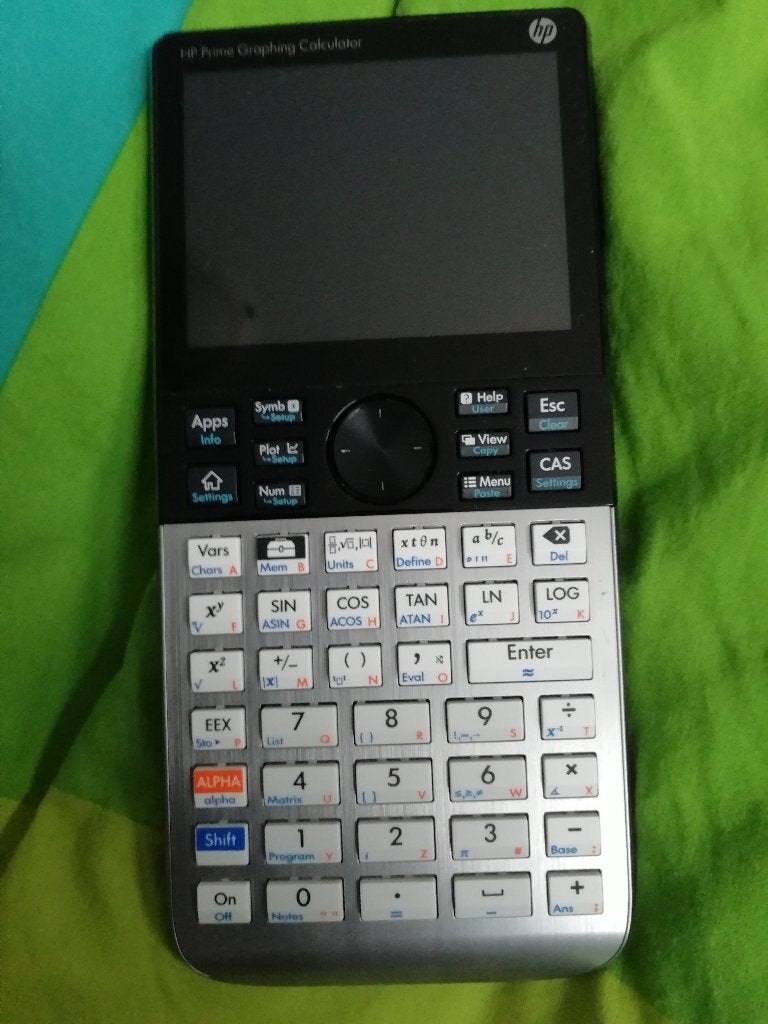 HP Prime Graphing Calculator, Diversen, Rekenmachines, Ophalen of Verzenden, Grafische rekenmachine, Zo goed als nieuw