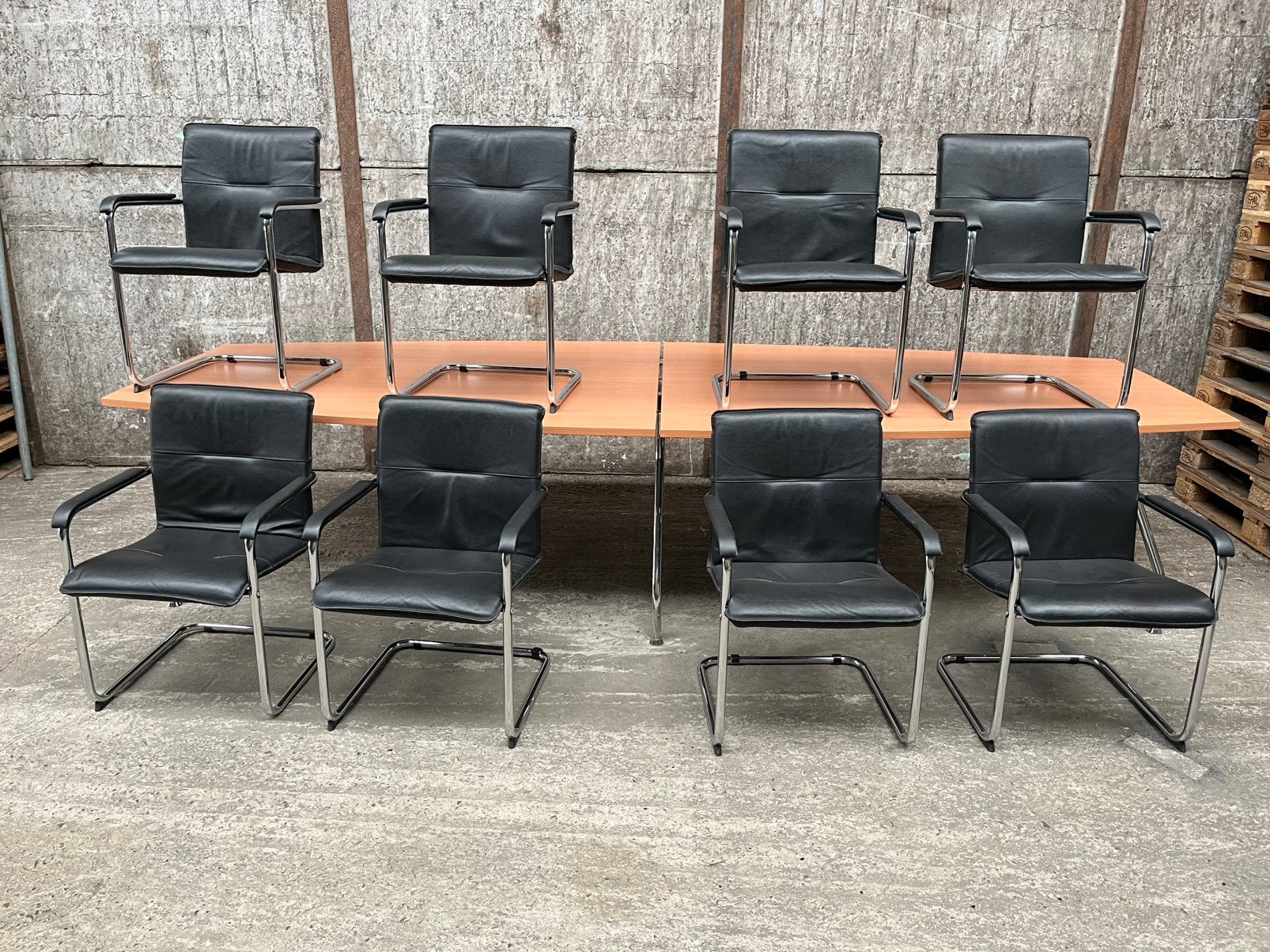 Vergadertafel met stoelen, Ophalen, Gebruikt, Overige typen