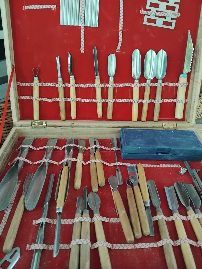 Snijgereedschap voor klei, Ophalen of Verzenden, Gebruikt