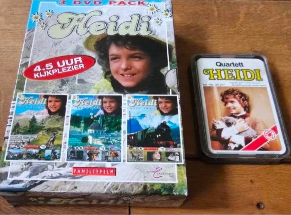Heidi Box-1979- TV serie- & Kwartet Heidi- Verzend ook, Ophalen, Alle leeftijden, Nederlands, Drama