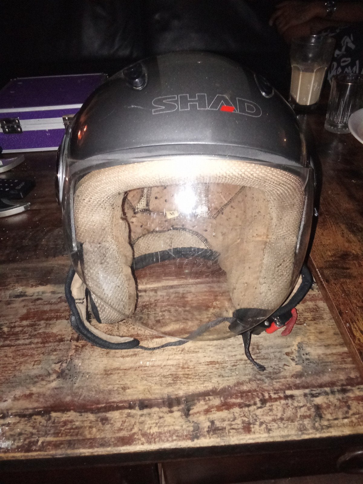 SHAD scooterhelm maat M, Ophalen of Verzenden, Zo goed als nieuw