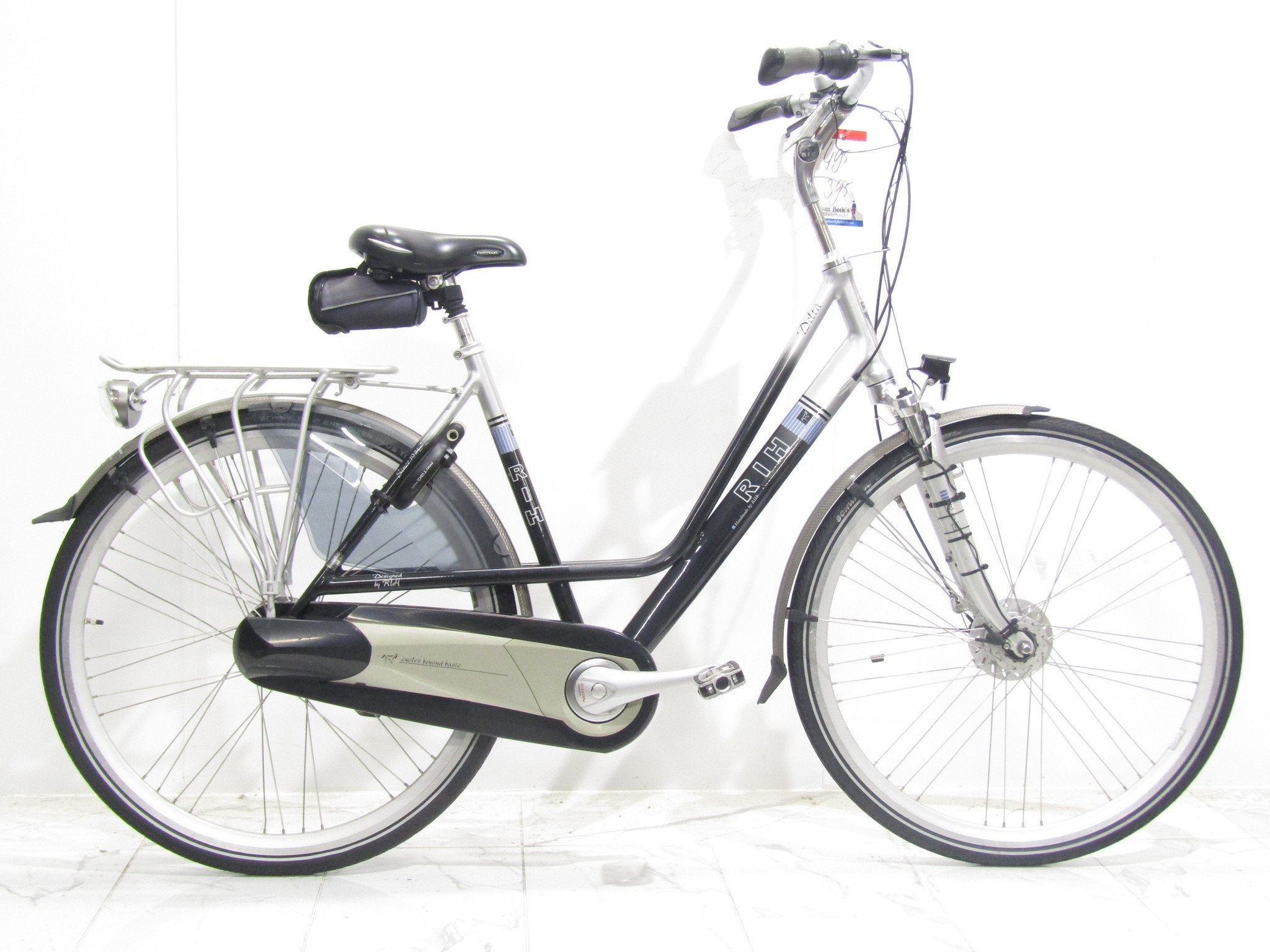 Rih Delta blauw dames 54cm 28inch, 53 tot 57 cm, Gebruikt, Overige merken, Versnellingen