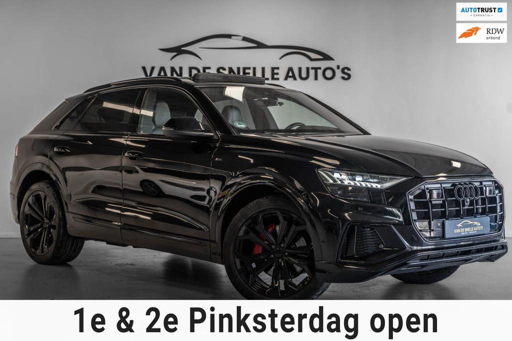 Audi Q8 50 TDI quattro Pro Line S MASSAGE/HUD/B&O/PANO, Auto's, Automaat, Gebruikt, Euro 6, Zwart