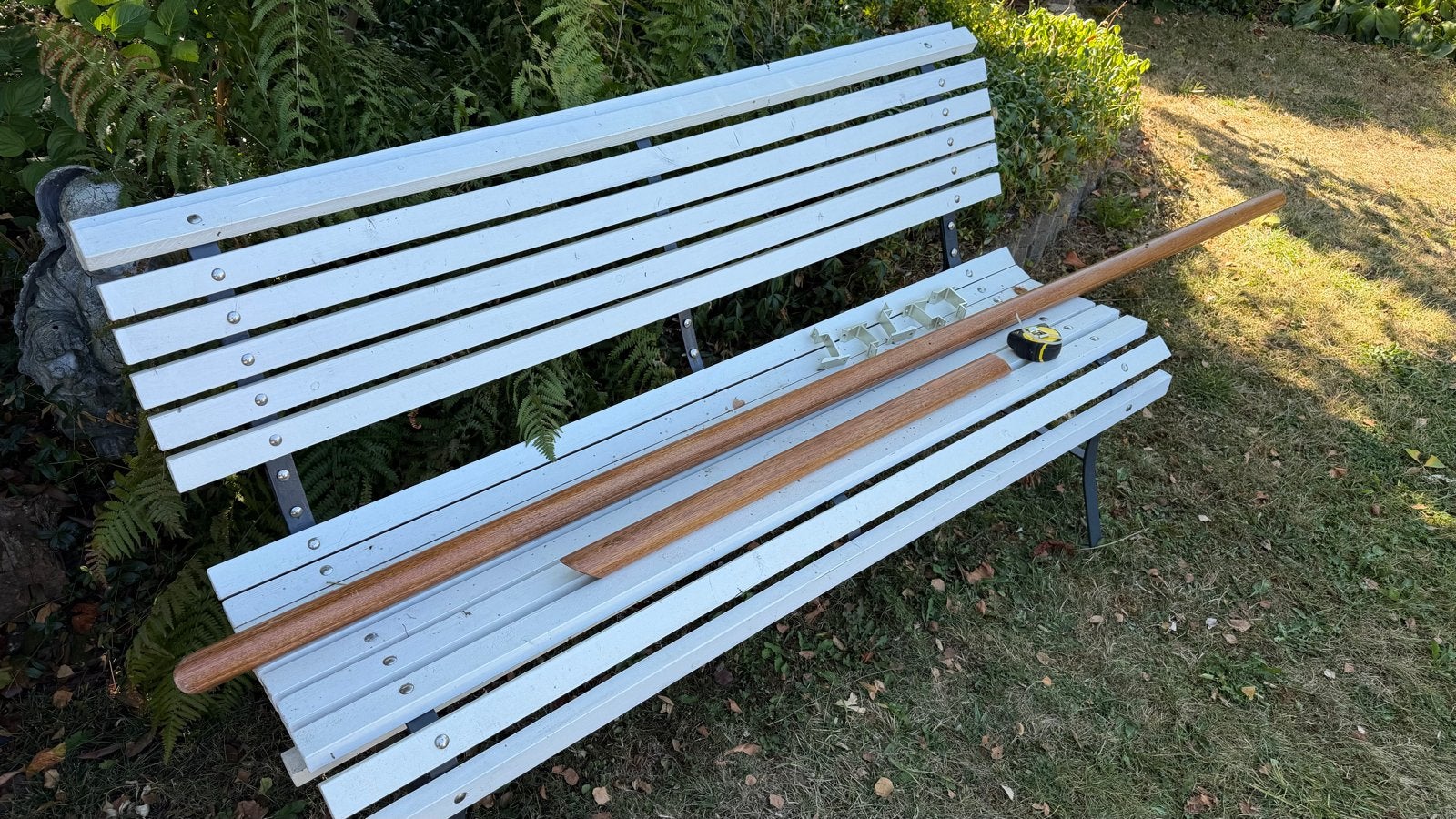 Meranti trapleuning met bevestigingsbeugels, Ophalen, Gebruikt, 25 tot 50 mm, Overige typen