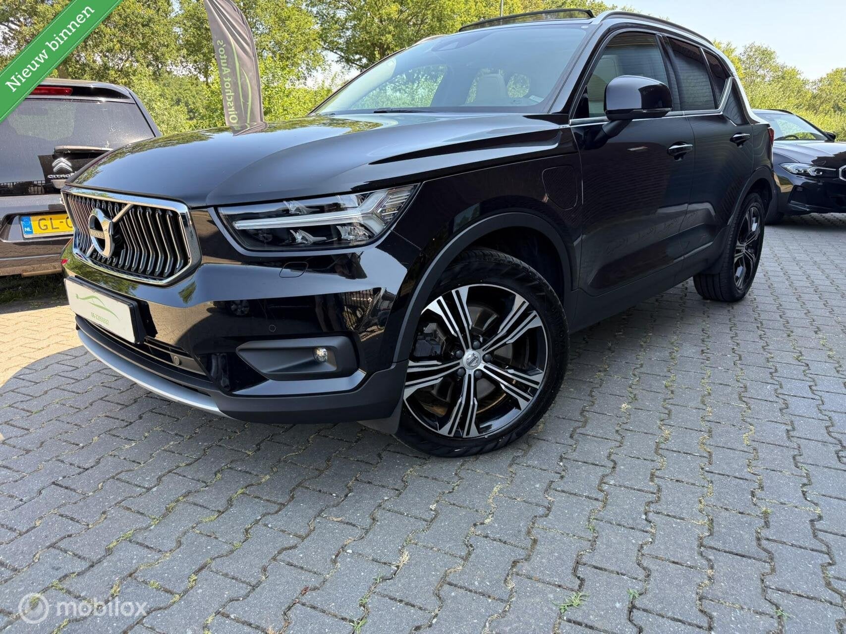 Volvo XC40 1.5 T5 Twin Engine Inscription, Auto's, Gebruikt, Euro 6, Automatische klimaatregeling, Zwart