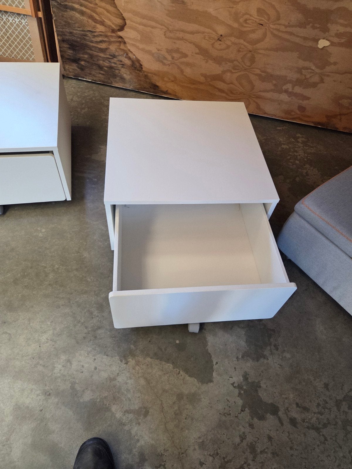 tafel met lade, Ophalen, 100 tot 150 cm
