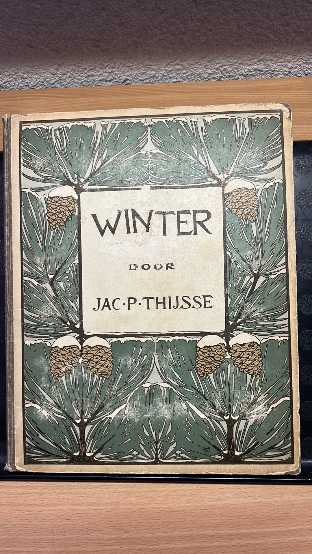 Winter door J. P. Thijsse - Geïllustreerd Natuurboek 1e druk, Ophalen of Verzenden, Gelezen, Bloemen, Planten en Bomen