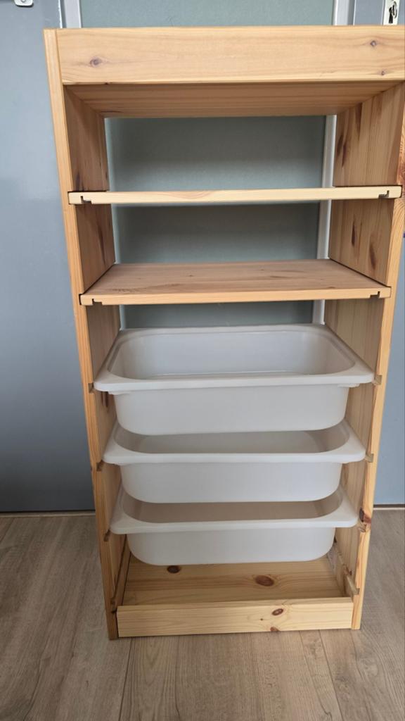 Trofast kast ikea, Ophalen, Gebruikt, 75 tot 100 cm, Minder dan 50 cm