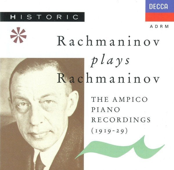 RACHMANINOV Plays Rachmaninov ampico piano recordings CD, Ophalen of Verzenden, Romantiek, Zo goed als nieuw, Overige typen