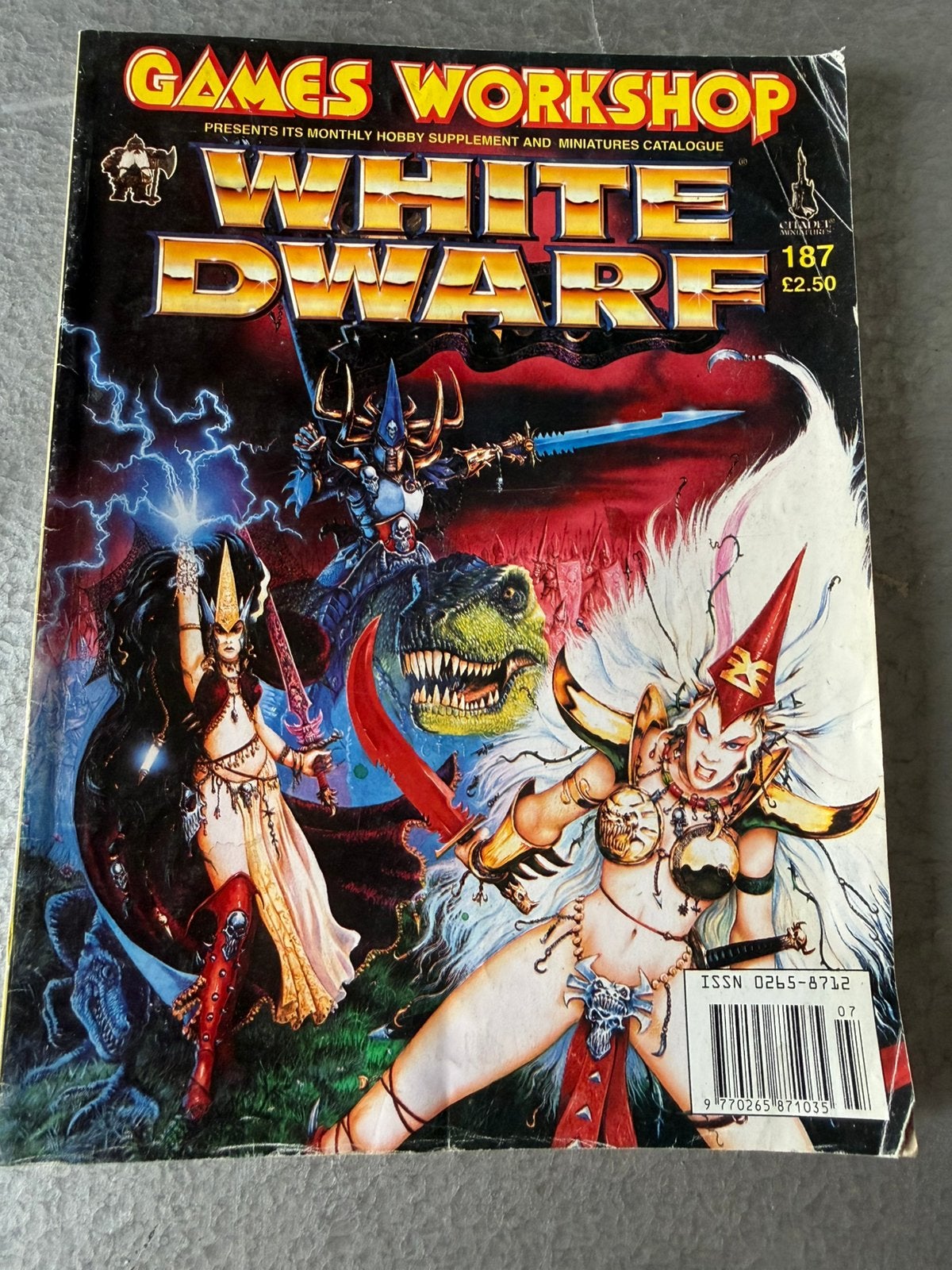White Dwarf 187 jul 1995, Ophalen of Verzenden, Gebruikt, Warhammer, Boek of Catalogus