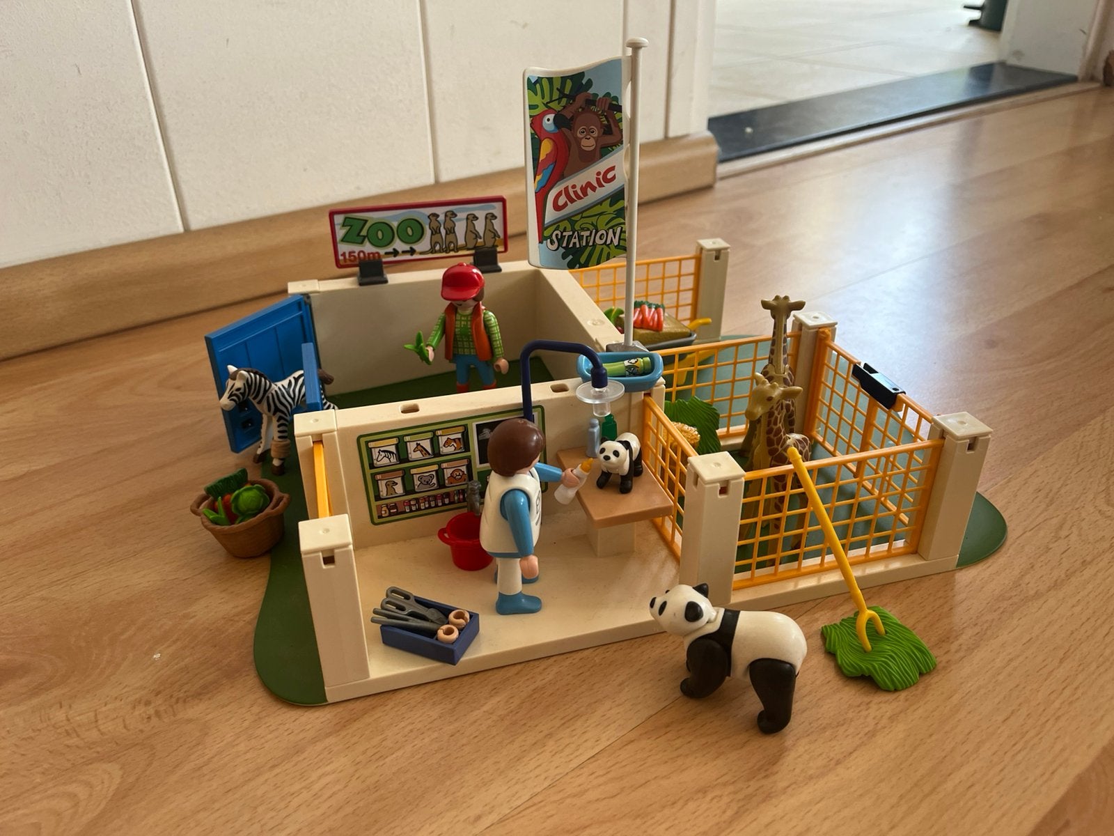 PLAYMOBIL SuperSet dierenkliniek - 4009, Kinderen en Baby's, Speelgoed | Playmobil, Ophalen, Zo goed als nieuw