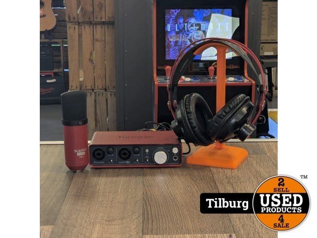 Focusrite Scarlett 2i2 Audio interface Gen 1 Set, Focusrite, Zo goed als nieuw, https://support.focusrite.com/hc/nl/requests/new
