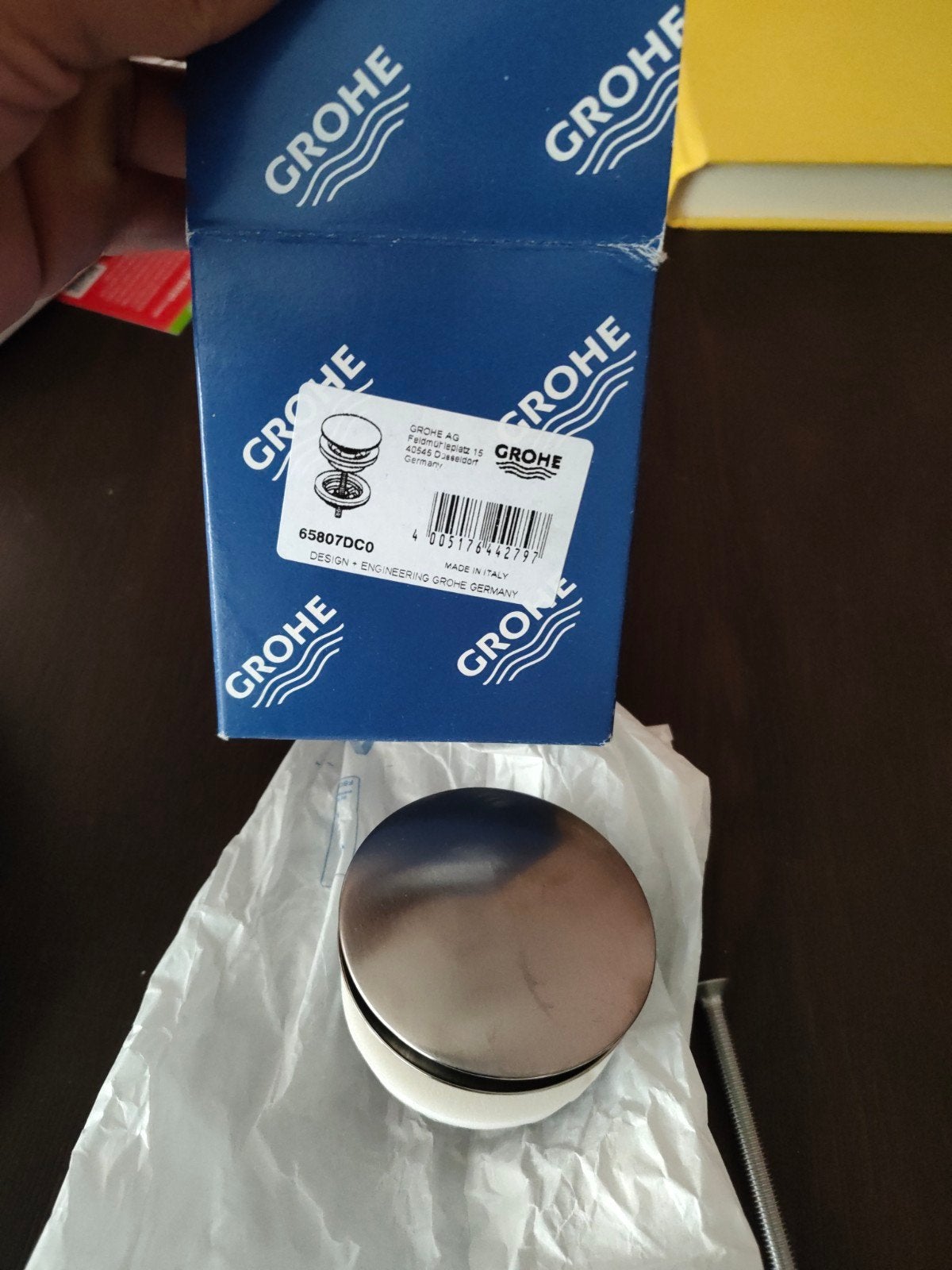 Nieuwe Grohe supersteel pop up waste,, Ophalen, Nieuw