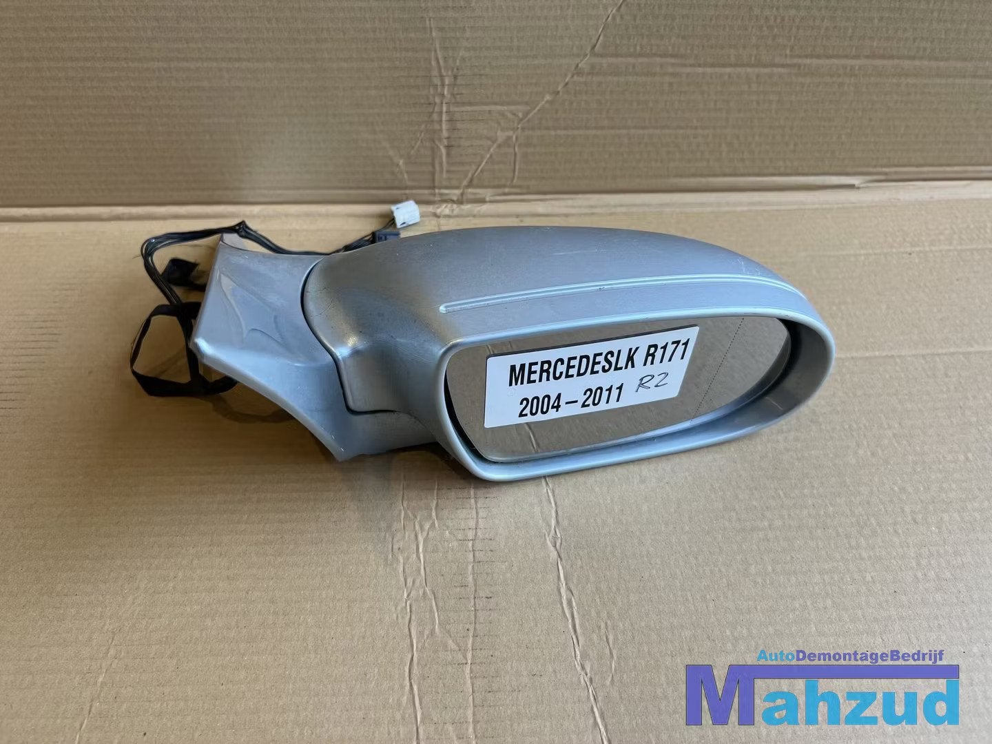 MERCEDES SLK R171 Zilver rechts spiegel buitenspiegel 2004-2, Auto-onderdelen, Spiegels, Gebruikt, Mercedes-Benz AG, Mercedes-Benz