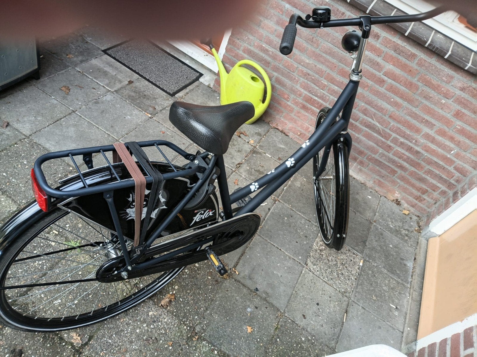 omafiets, Fietsen en Brommers, Fietsen | Dames | Damesfietsen, Terugtraprem, Gebruikt, 50 tot 53 cm, Ophalen