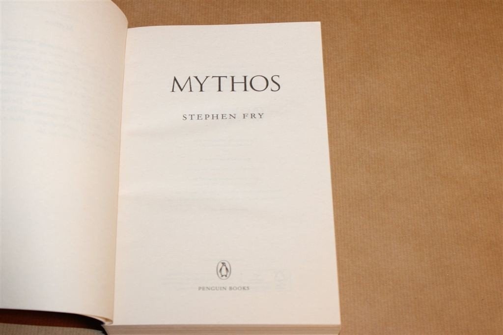 Mythos — Stephen Fry, Griekse Mythologie Herverteld 2018, Verzenden, Gelezen, Europa overig