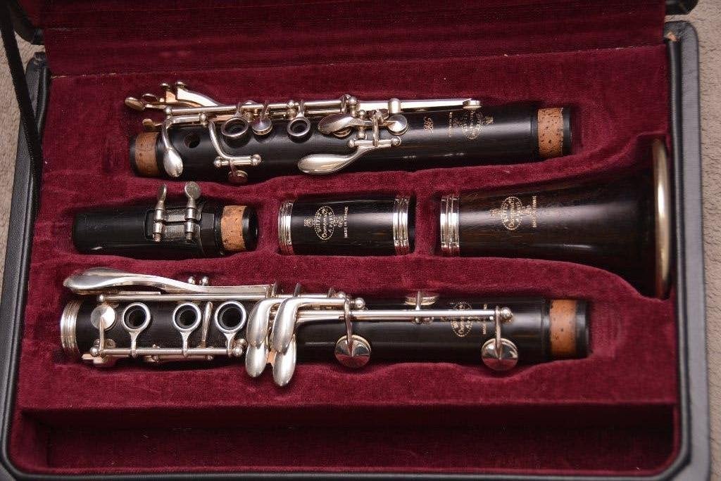 Buffet Crampon RC 17/6 Bes-klarinet (Paris, France), Bes-klarinet, Ophalen of Verzenden, Zo goed als nieuw, Met koffer