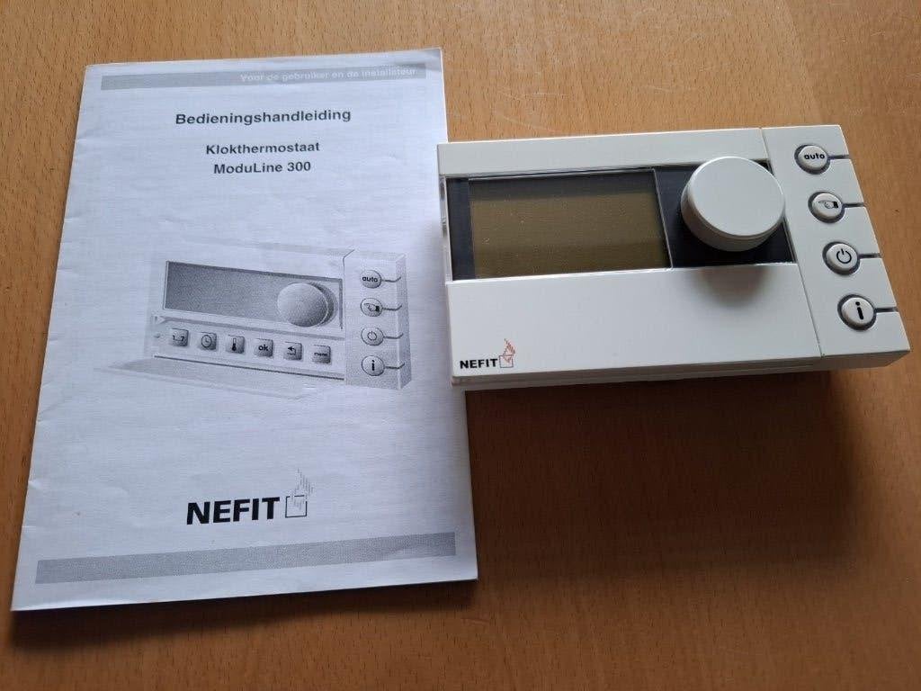 Nefit ModuLine 300 Klokthermostaat, Ophalen of Verzenden, Gebruikt