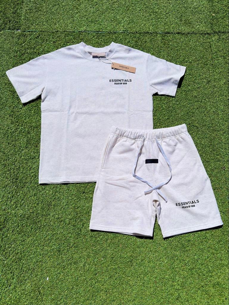 Essentials Fear of God Grijs Set S, Ophalen of Verzenden, Zo goed als nieuw, Maat 46 (S) of kleiner, Grijs