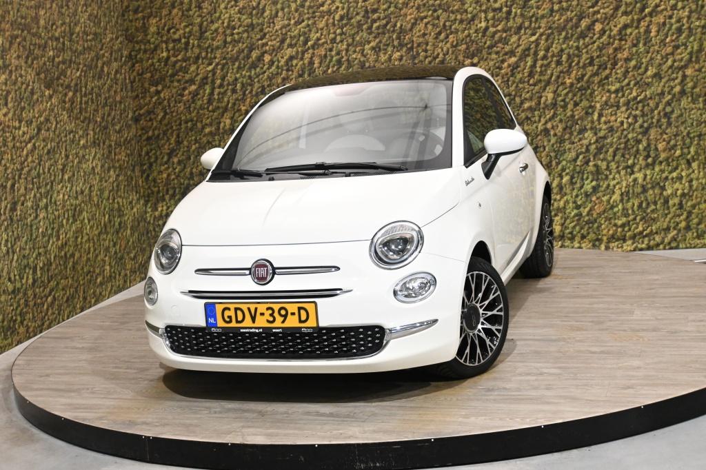 Fiat 500 1.0 Hybrid Dolcevita | Carplay | Climate cntrl., Auto's, Voorwielaandrijving, Stof, Gebruikt, Euro 6