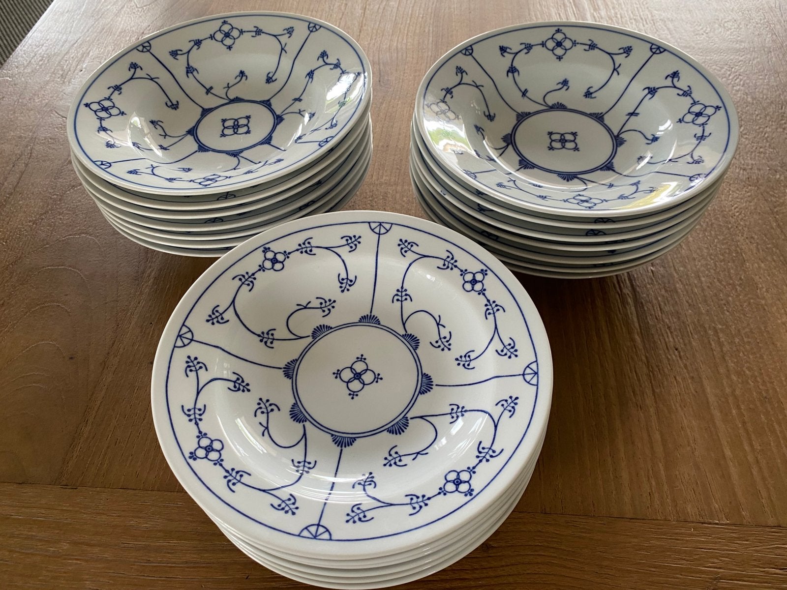 Servies Blau Saks, Antiek en Kunst, Antiek | Servies los, Ophalen