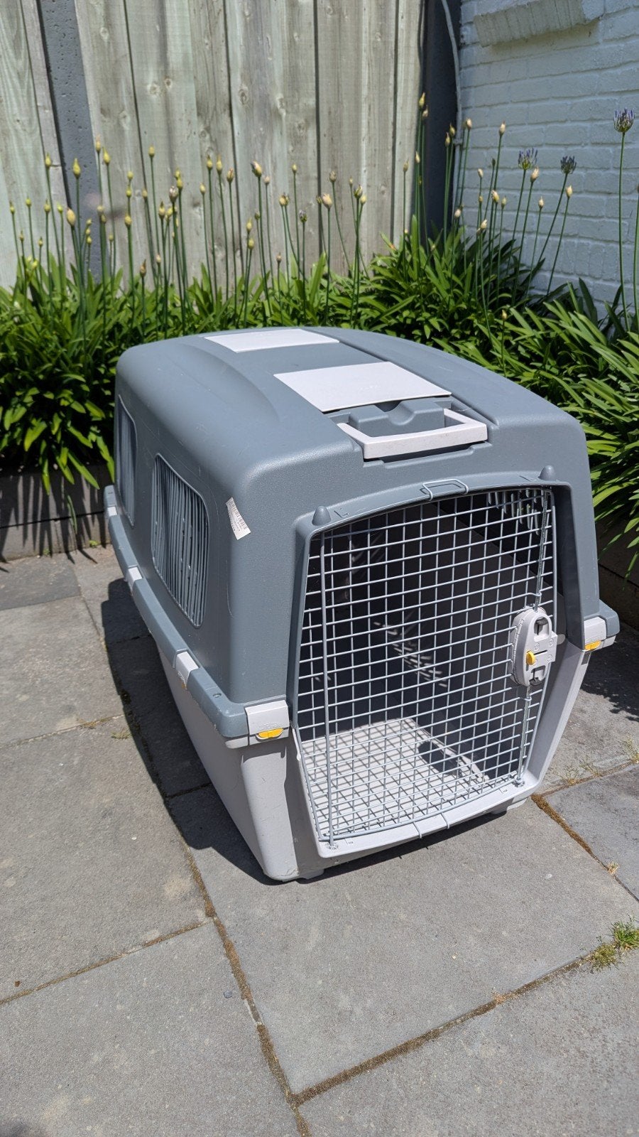 Reis honden bench / crate voor vliegtuig en auto, Dieren en Toebehoren, Ophalen, Zo goed als nieuw